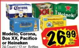 Superior Grocers Modelo, Corona, Dos XX, Pacifico or Heineken offer