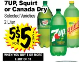 Superior Grocers 7UP, Squirt or Canada Dry offer