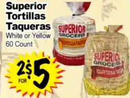 Superior Grocers Superior Tortillas Taqueras offer