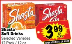 Superior Grocers Shasta Soft Drinks offer