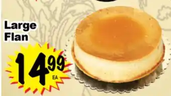 Superior Grocers Large Flan offer