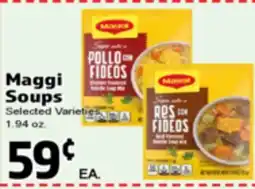 Superior Grocers Maggi Soups offer