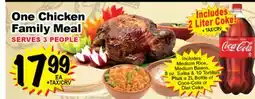 Superior Grocers One Chicken Family Meal offer