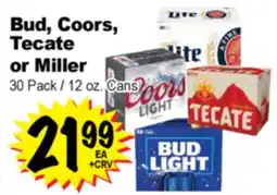 Superior Grocers Bud, Coors, Tecate or Miller offer