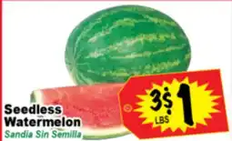Superior Grocers Seedless Watermelon Sin offer