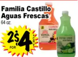Superior Grocers Familia Castillo Aguas Frescas offer