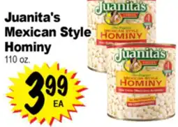 Superior Grocers Juanita's Mexican Style Hominy offer
