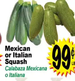 Superior Grocers Italian or Italian Squash offer