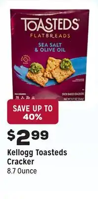 Grocery Outlet Toasteds Cracker offer