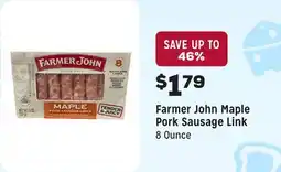 Grocery Outlet Maple Pork Sausage Link offer