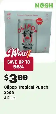 Grocery Outlet Tropical Punch Soda offer