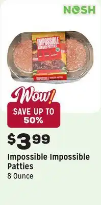 Grocery Outlet Impossible Patties offer