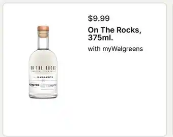 Walgreens On The Rocks, 375ml offer