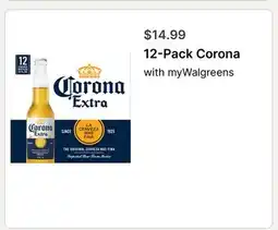 Walgreens 12-Pack Corona offer