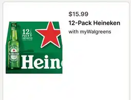 Walgreens 12-Pack Heineken offer