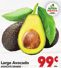 Vallarta Supermarkets Large Avocado / AGUACATE GRANDE offer