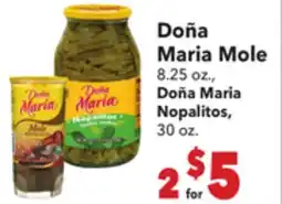 Vallarta Supermarkets Doña Maria Mole offer