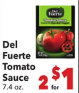 Vallarta Supermarkets Del Fuerte Tomato Sauce offer