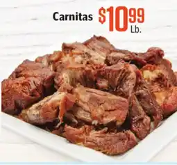 Vallarta Supermarkets Carnitas offer