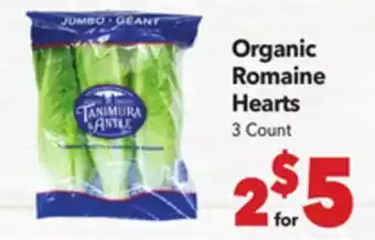 Vallarta Supermarkets Organic Romaine Hearts offer