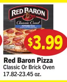 Vallarta Supermarkets Red Baron Pizza Classic Or Brick Oven offer