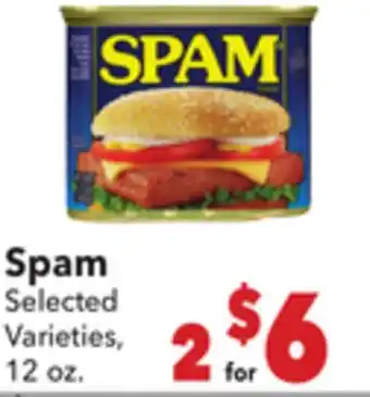 Vallarta Supermarkets Spam offer