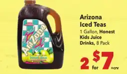 Vallarta Supermarkets Arizona Iced Teas offer