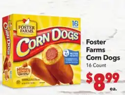 Vallarta Supermarkets Foster Farms Corn Dogs offer