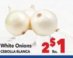 Vallarta Supermarkets White Onions / CEBOLLA BLANCA offer