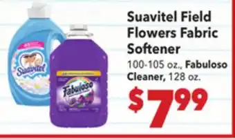 Vallarta Supermarkets Suavitel Field Flowers Fabric Softener offer