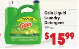 Vallarta Supermarkets Gain Liquid Laundry Detergent offer