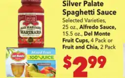 Vallarta Supermarkets Silver Palate Spaghetti Sauce offer