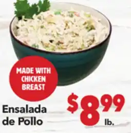 Vallarta Supermarkets Ensalada de Pollo offer