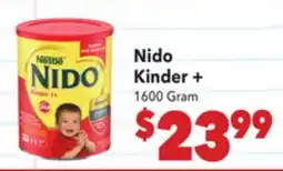 Vallarta Supermarkets Nido Kinder + offer