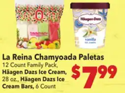 Vallarta Supermarkets La Reina Chamyoada Paletas offer