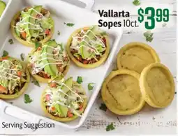 Vallarta Supermarkets Vallarta Sopes offer
