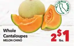 Vallarta Supermarkets Whole Cantaloupes / MELON CHINO offer