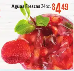 Vallarta Supermarkets Aguas Frescas offer