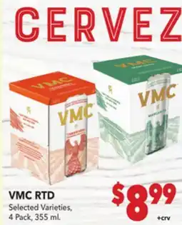 Vallarta Supermarkets VMC RTD offer