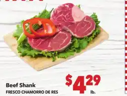 Vallarta Supermarkets Beef Shank / FRESCO CHAMORRO DE RES offer