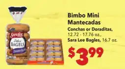 Vallarta Supermarkets Bimbo Mini Mantecadas offer