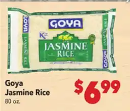 Vallarta Supermarkets Goya Jasmine Rice offer