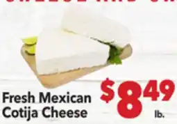 Vallarta Supermarkets Fresh Mexican Cotija Cheese offer