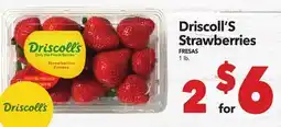 Vallarta Supermarkets Driscoll'S Strawberries / FRESAS offer