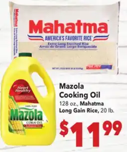 Vallarta Supermarkets Mazola Cooking Oil offer