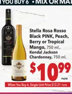 Vallarta Supermarkets Stella Rosa Rosso Black offer