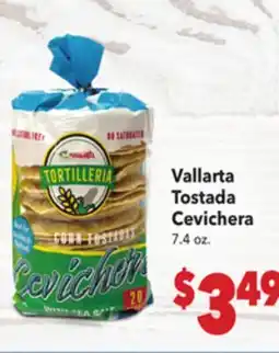 Vallarta Supermarkets Vallarta Tostada Cevichera offer