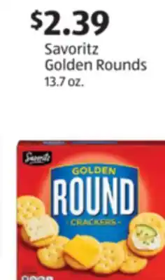 Aldi Savoritz Golden Rounds offer