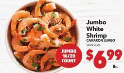 Vallarta Supermarkets Jumbo White Shrimp / CAMARON JUMBO offer