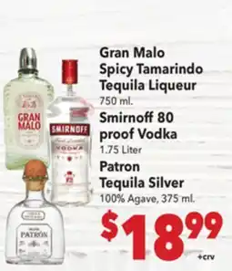 Vallarta Supermarkets Gran Malo Spicy Tamarindo Tequila Liqueur offer